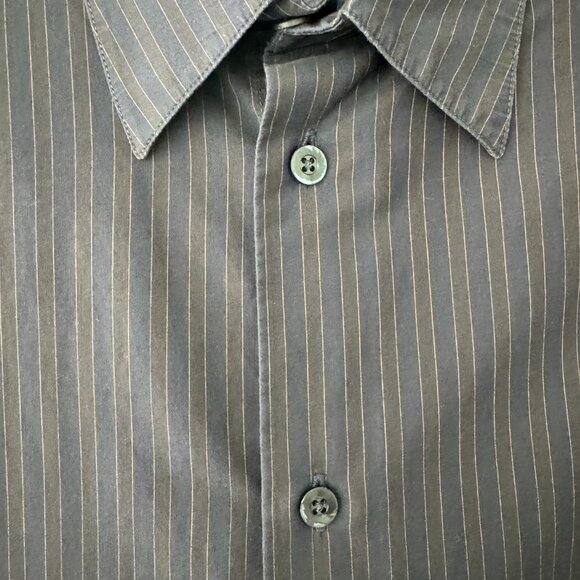 Hermes Long Sleeve Dress Shirt, Size 44/Neck 17.5 - Picture 12 of 17